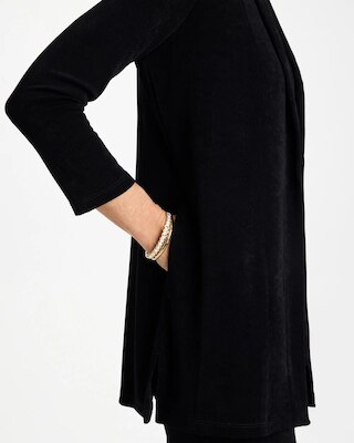 Travelers™ Classic Long Knit Jacket click to view larger image.