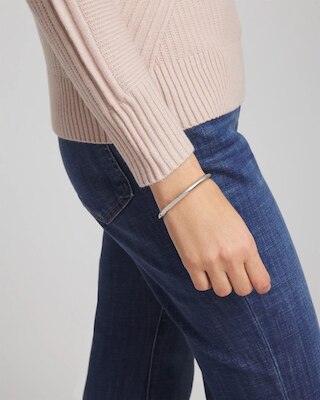 Silver Hinge Bangle click to view larger image.