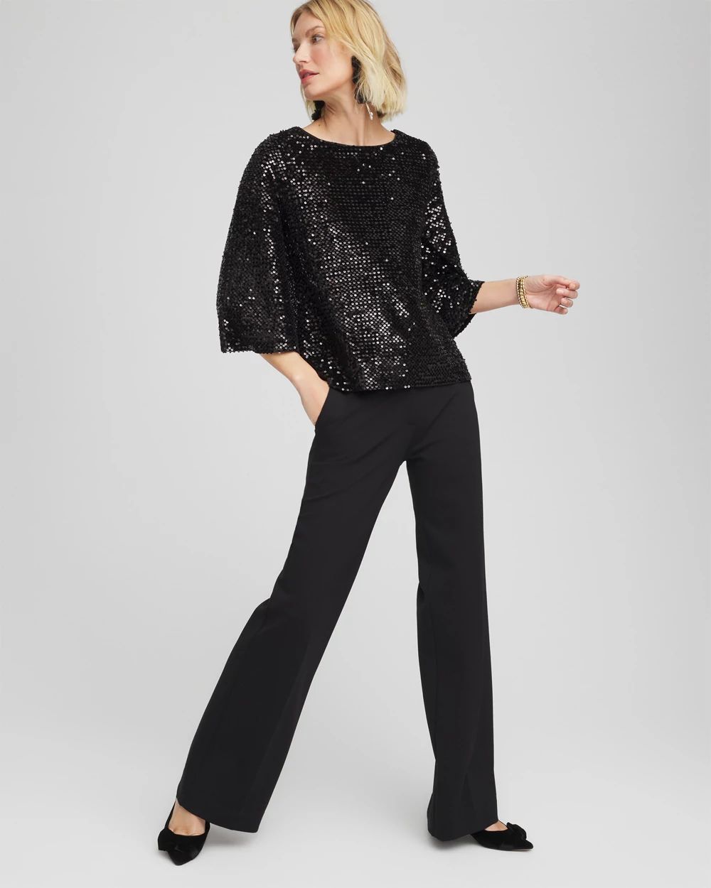 Sparkling Sequin Party Tee