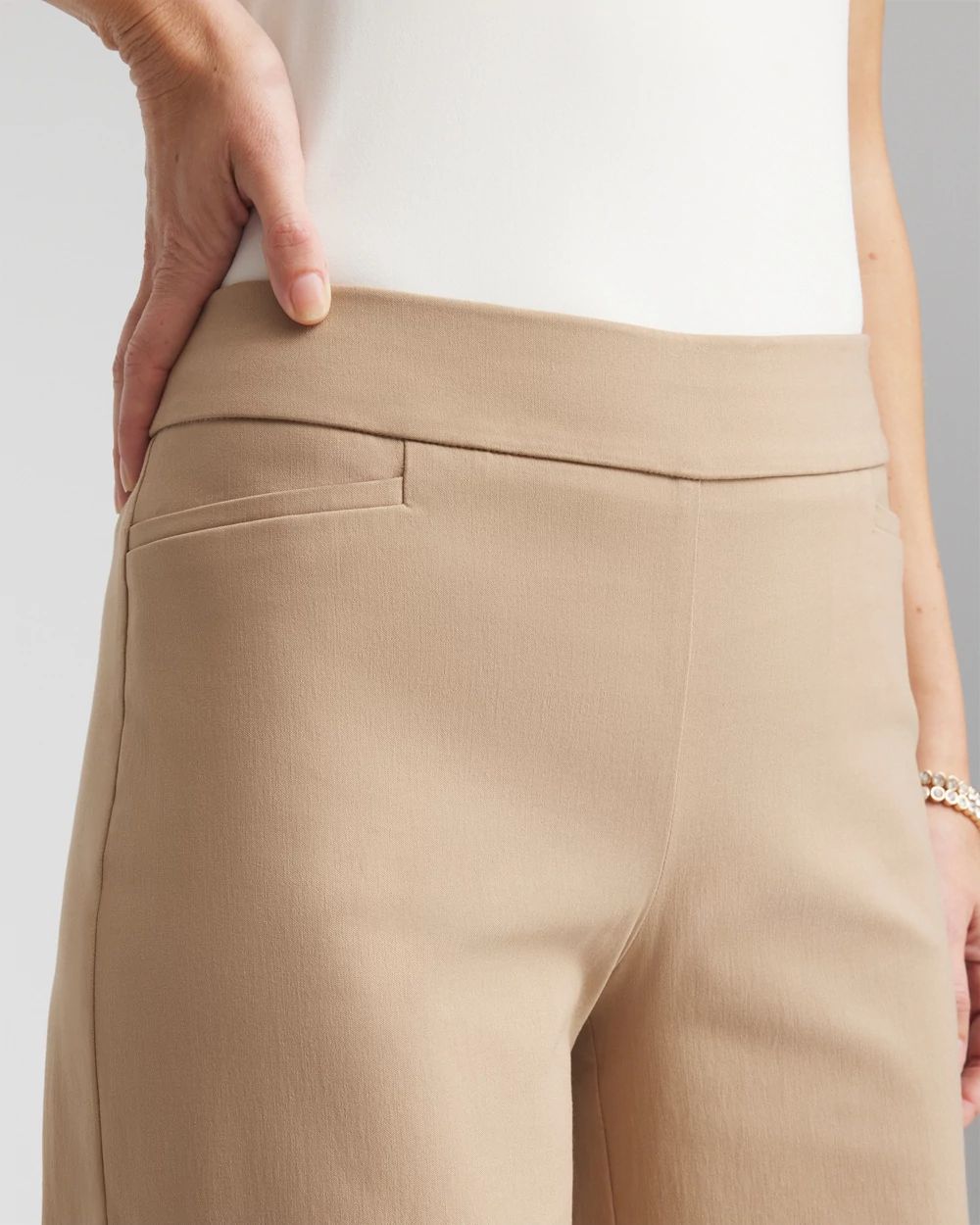 Brigitte™ Slim Wide-Leg Pants click to view larger image.