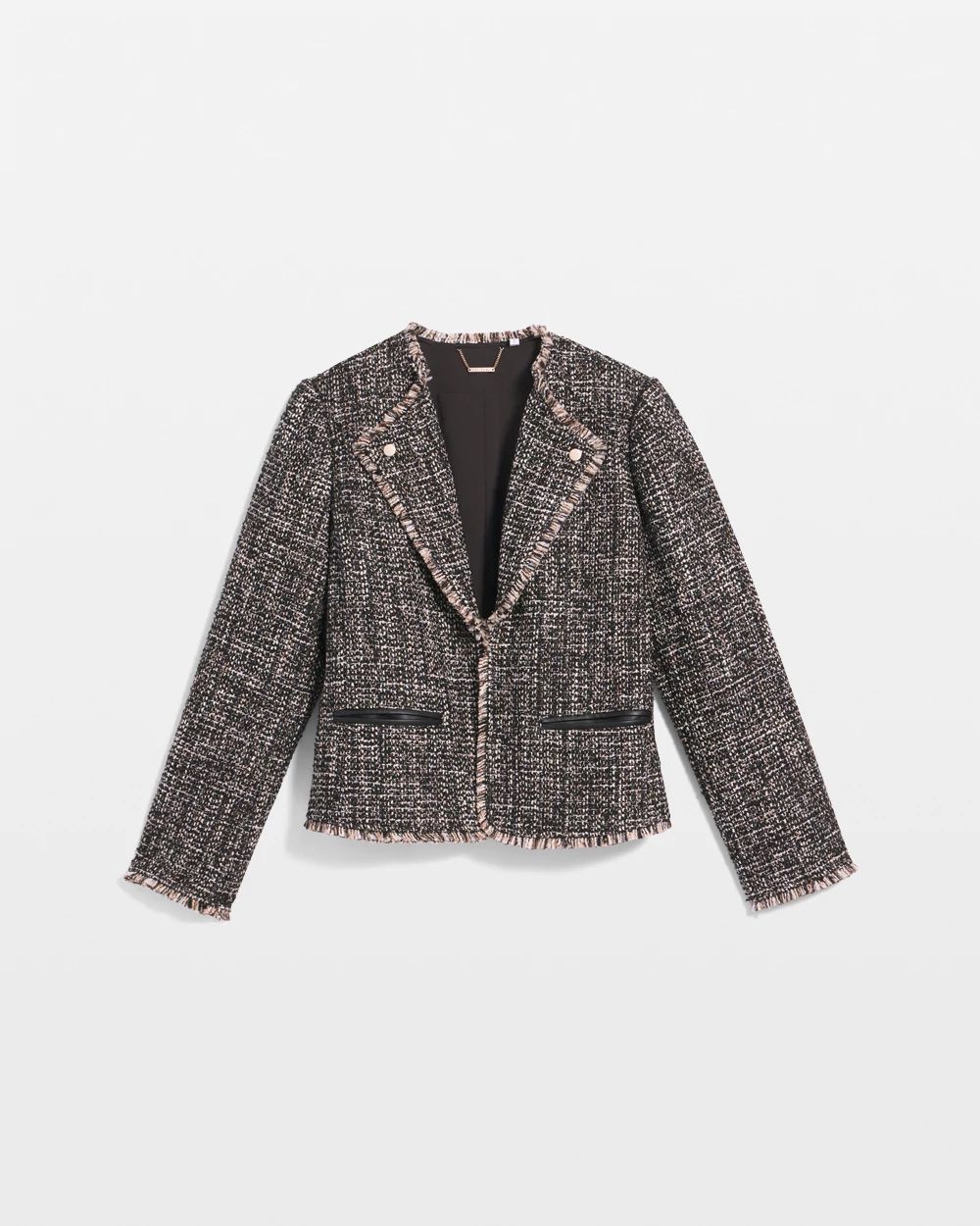 Tweed Mix Moto Jacket click to view larger image.