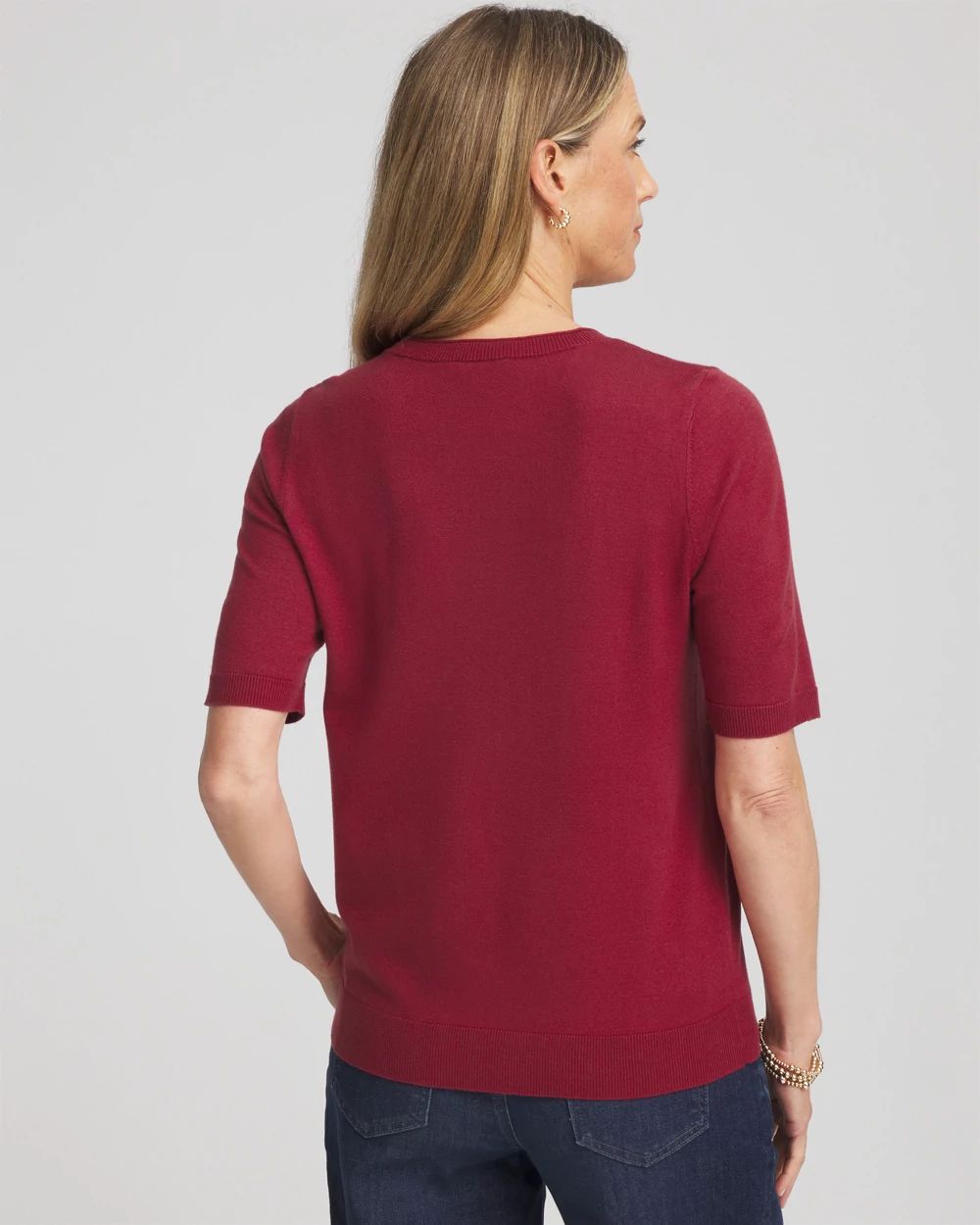 Ella Crewneck Pullover Sweater