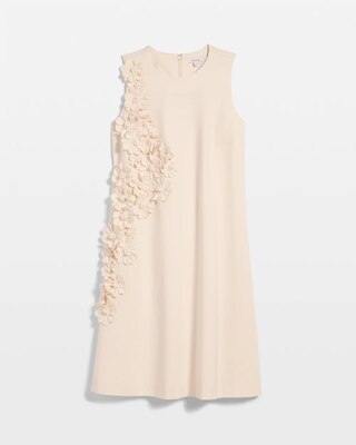 Appliqué Ponte Knit Dress click to view larger image.