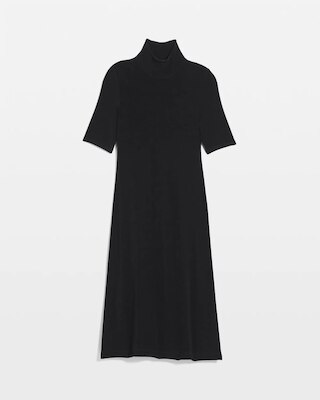 Travelers™ Mockneck Midi Dress click to view larger image.