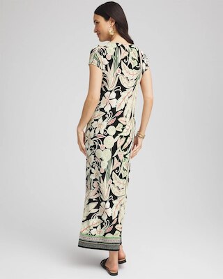 Travelers™ Island Motif Maxi Dress click to view larger image.