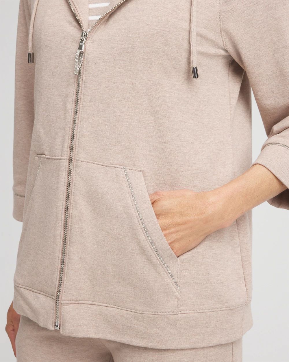 Zenergy® French Terry Full-Zip Jacket click to view larger image.