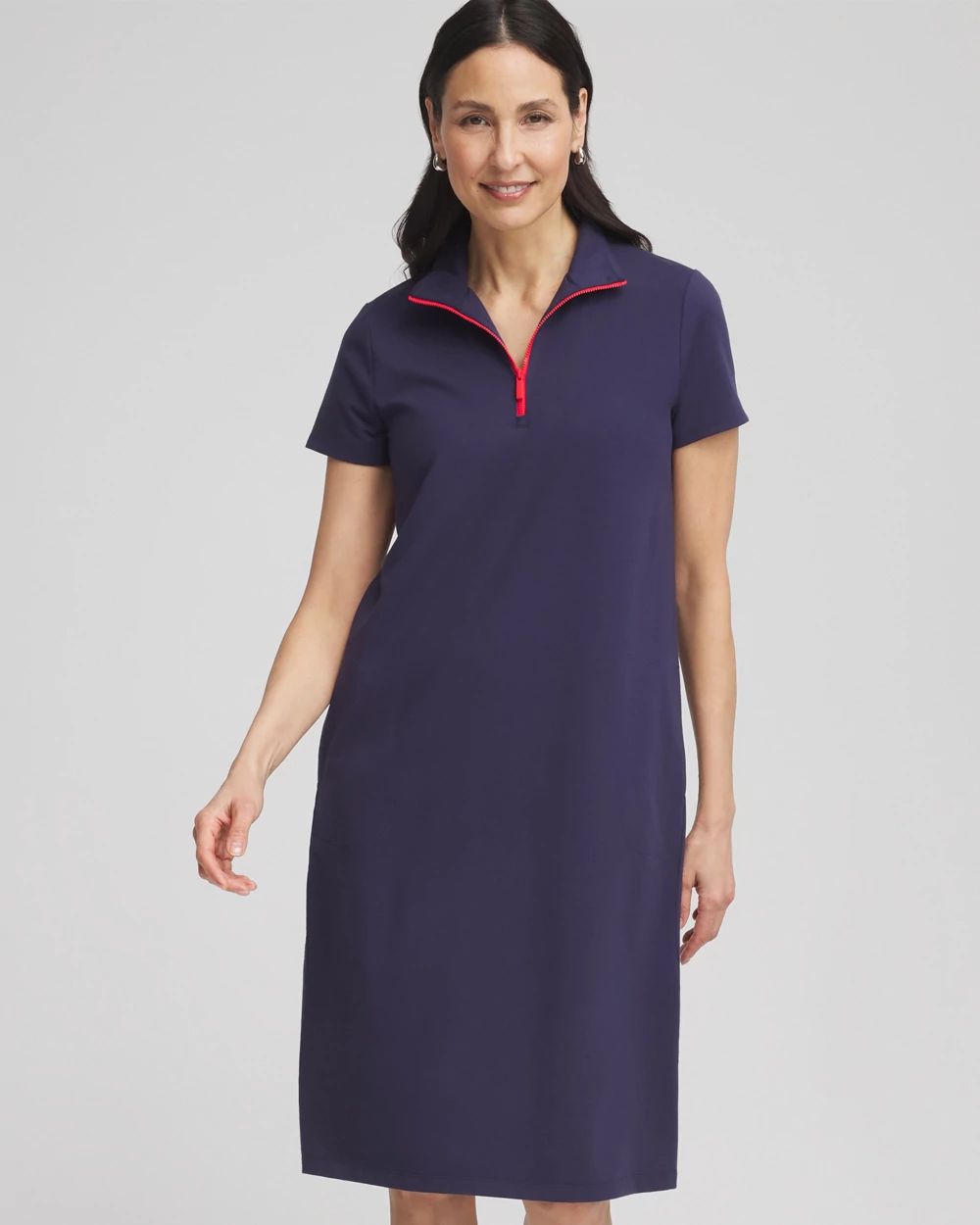 Zenergy® UPF Half-Zip Dress