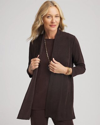Travelers™ Classic Long Knit Jacket