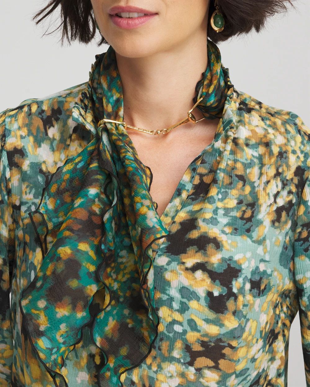 Equestrian Scarf Ring