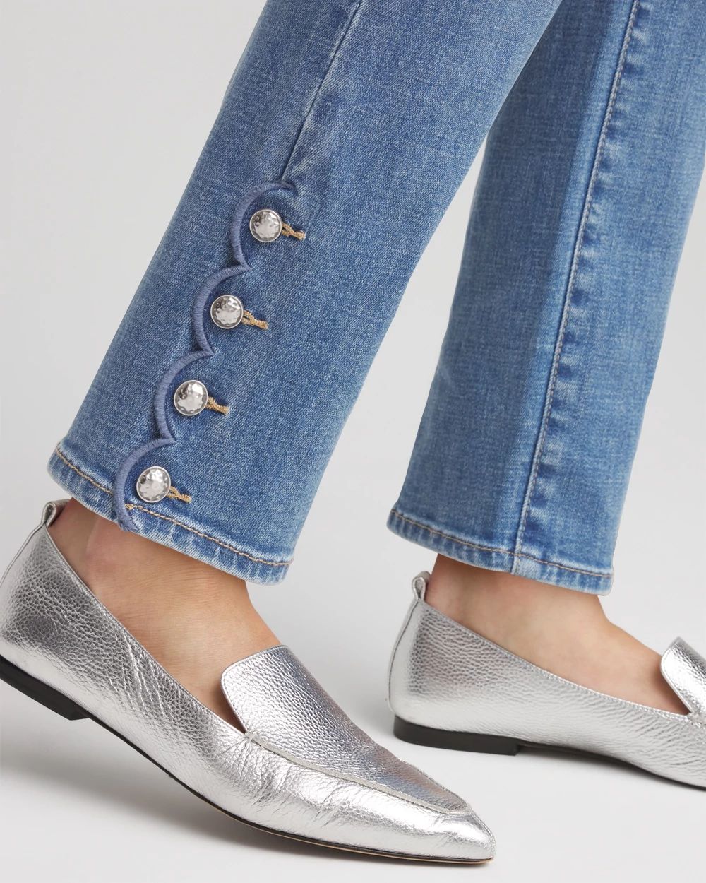 Petite Girlfriend Skinny Ankle Jeans