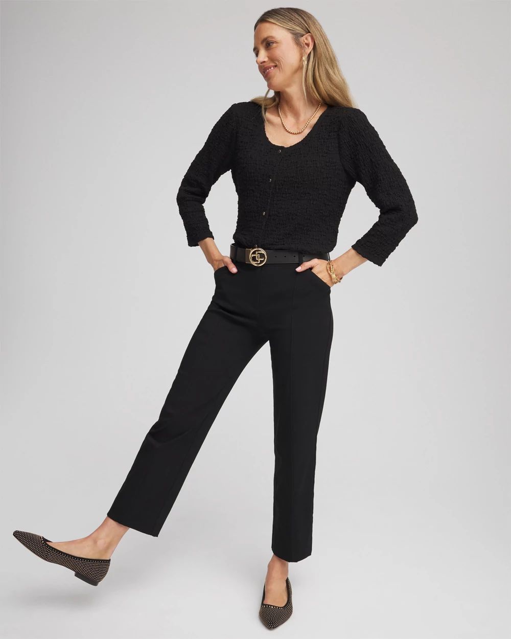 Emme Straight Ankle Pants